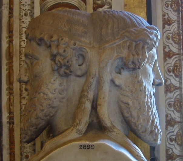 Janus szobor Vatikán